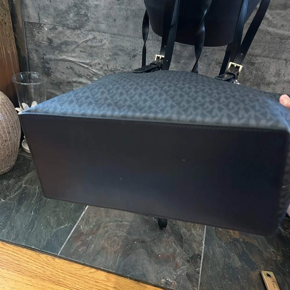 Michael Kors Black Monogram Laptop Bag